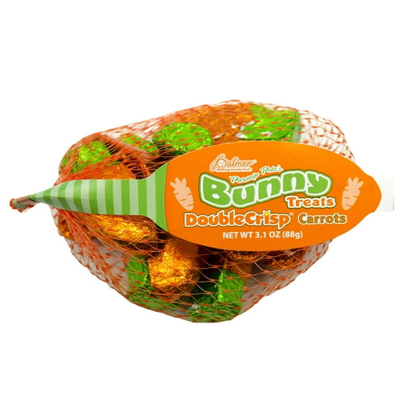 RM Palmer Parsnip Pete's Bunny Treats, Double Crisp Chocolate, 3.1 oz