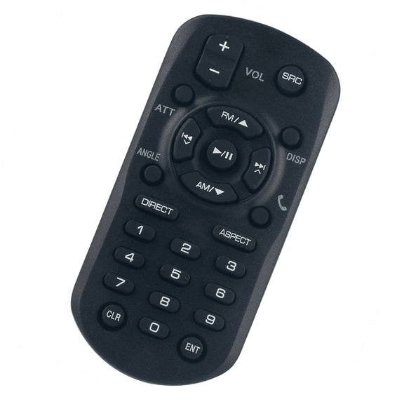 RM-RK258 Replace Remote Control for JVC MONITOR DVD RECEIVER KW-V830BT KW-V21BT