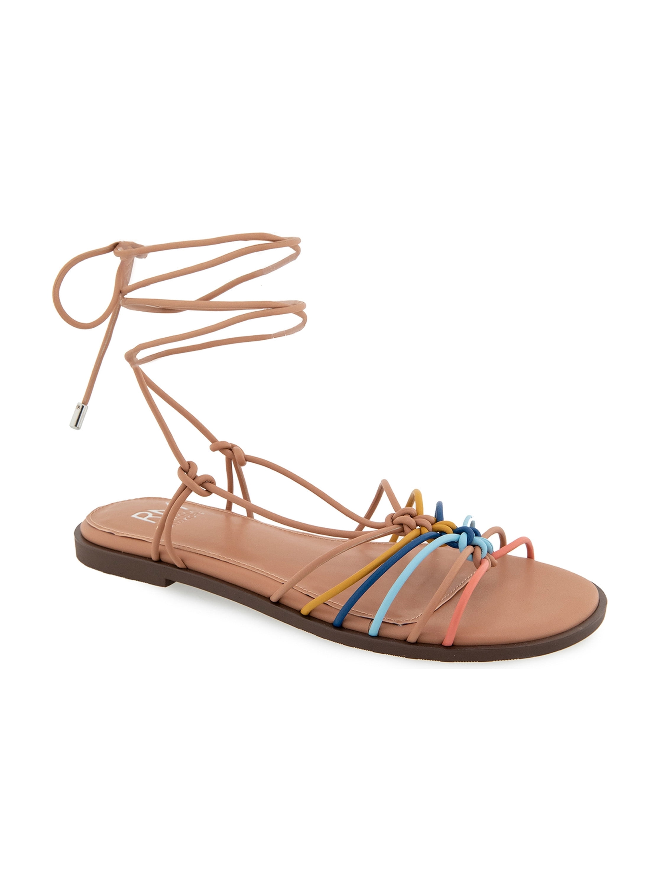 RM Rebecca Minkoff Women's Caroline Ankle Wrap Strappy Sandal