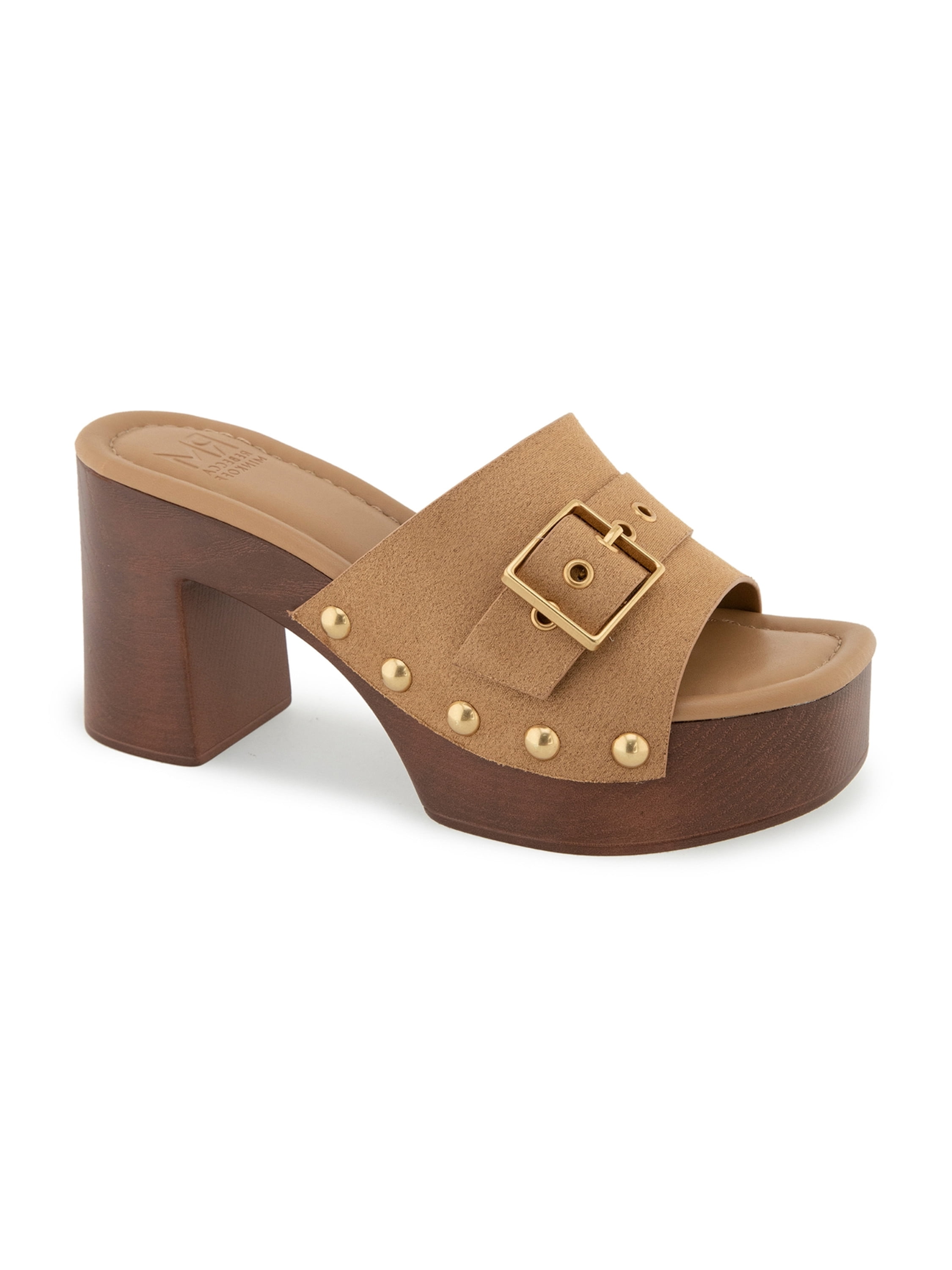 RM Rebecca Minkoff Women's Jade Studded Heeled Clog - Walmart.com