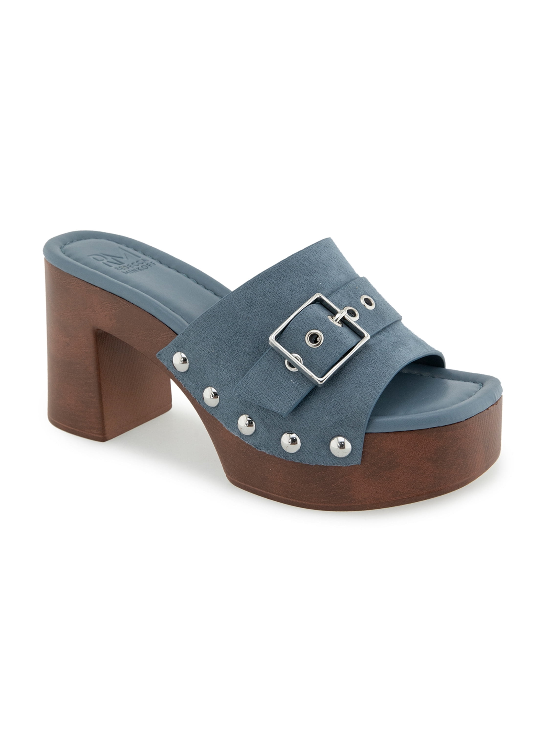 RM Rebecca Minkoff Women's Jade Studded Heeled Clog - Walmart.com
