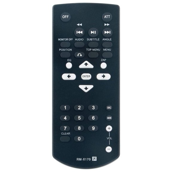 RM-X170 Replacement Control Compatible with Media Receiver XAV-AX8100 XAV-68BT XAV-62BT