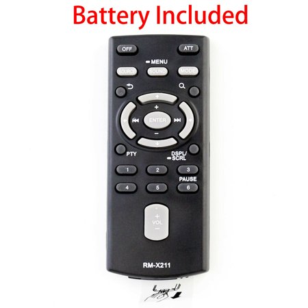 RM-X211 Replace Remote for Sony Car Stereo CDX-GT66UPW CDX-GT56UI CXS-GT5616F