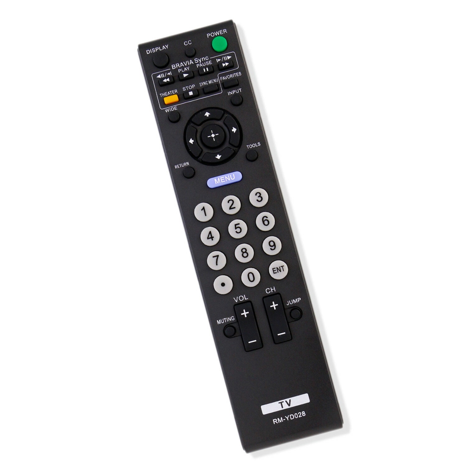 RM-YD028 Replace Remote for Sony Bravia TV KDL-26L5000 KDL