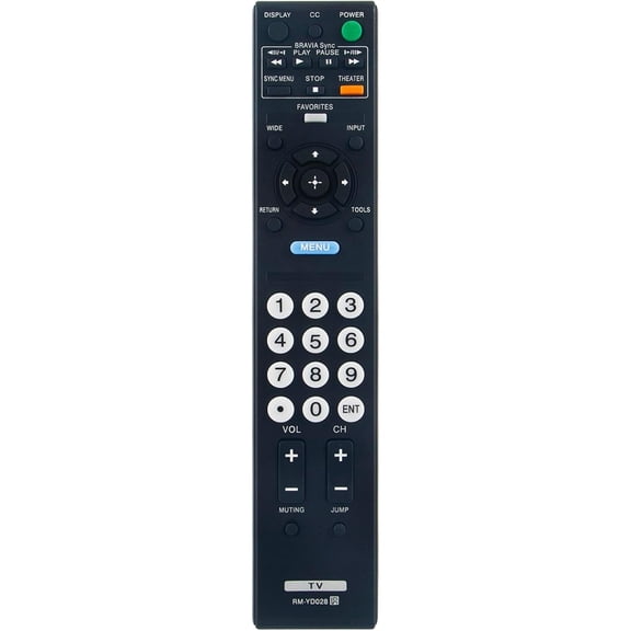 RM-YD028 Replacement Remote Control Commander fit for TV KDL-40SL150 KDL-40VE5 KDL-32L504 KDL-40S504