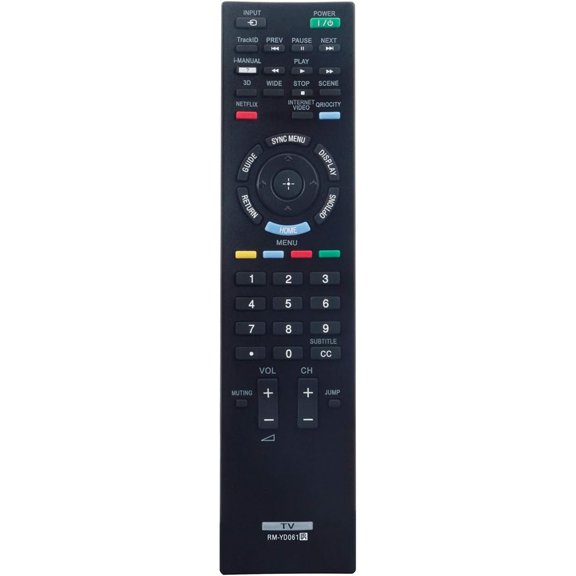 RM-YD061 Replacement Remote Control Commander fit for TV KDL-32EX720 KDL-46EX720 KDL-60EX720