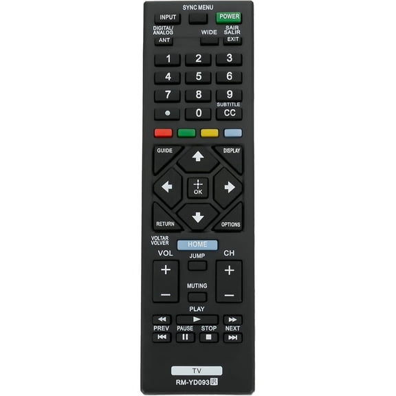 RM-YD093 Remote Control Commander fit for LCD LED TV KDL-46R450A KDL-50R450A KDL-40R450A KDL-40R471A