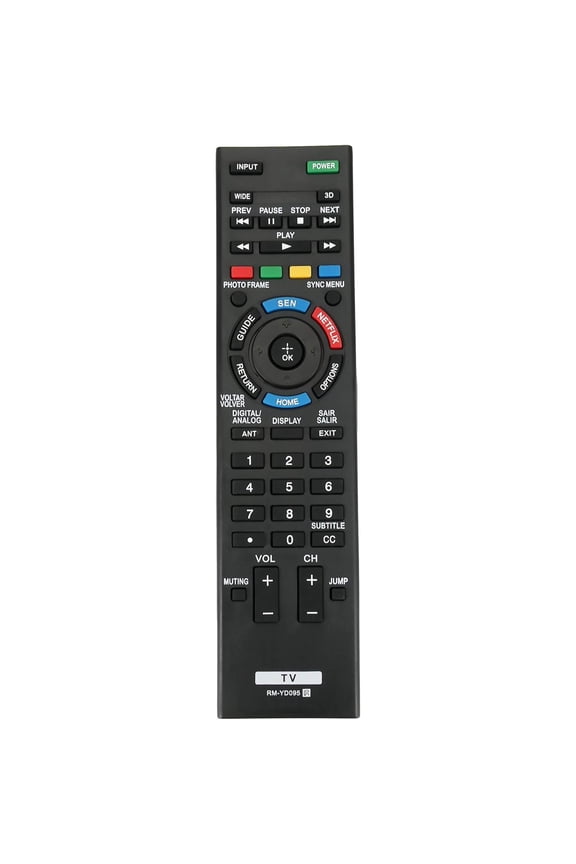 RM-YD095 Replacement Remote Control Commander fit for TV KDL-50R555A KDL-50R557A KDL-60R555A KDL-60R557A