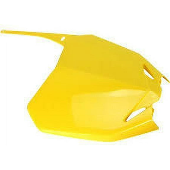 RM Yellow Front Number Plate