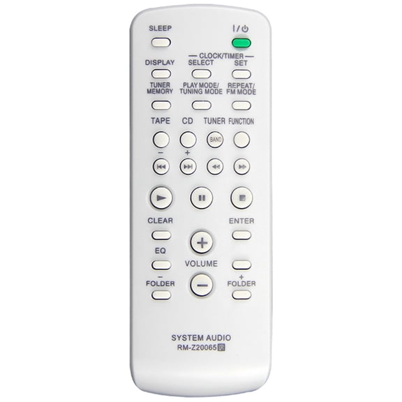 RM-Z20065 Replacement Remote Control for DAB Audio System XRD-B10M XRD-B50