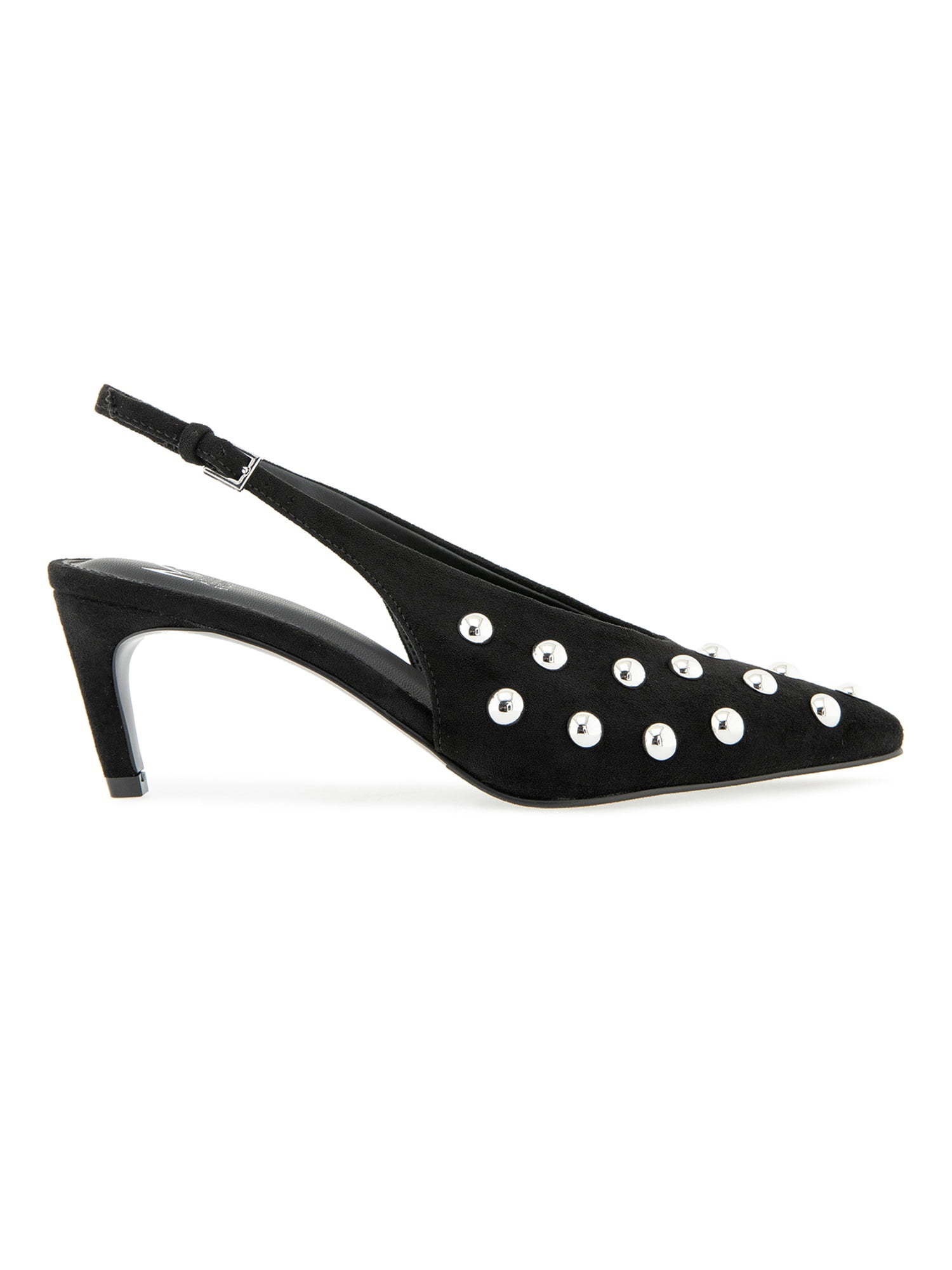 RM by Rebecca Minkoff Women's Leena Studded Pointed Toe Slingback Heel