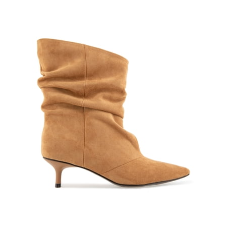 Rebecca Minkoff RM Rebecca Minkoff Women's Polina Slouch Kitten Heel Bootie