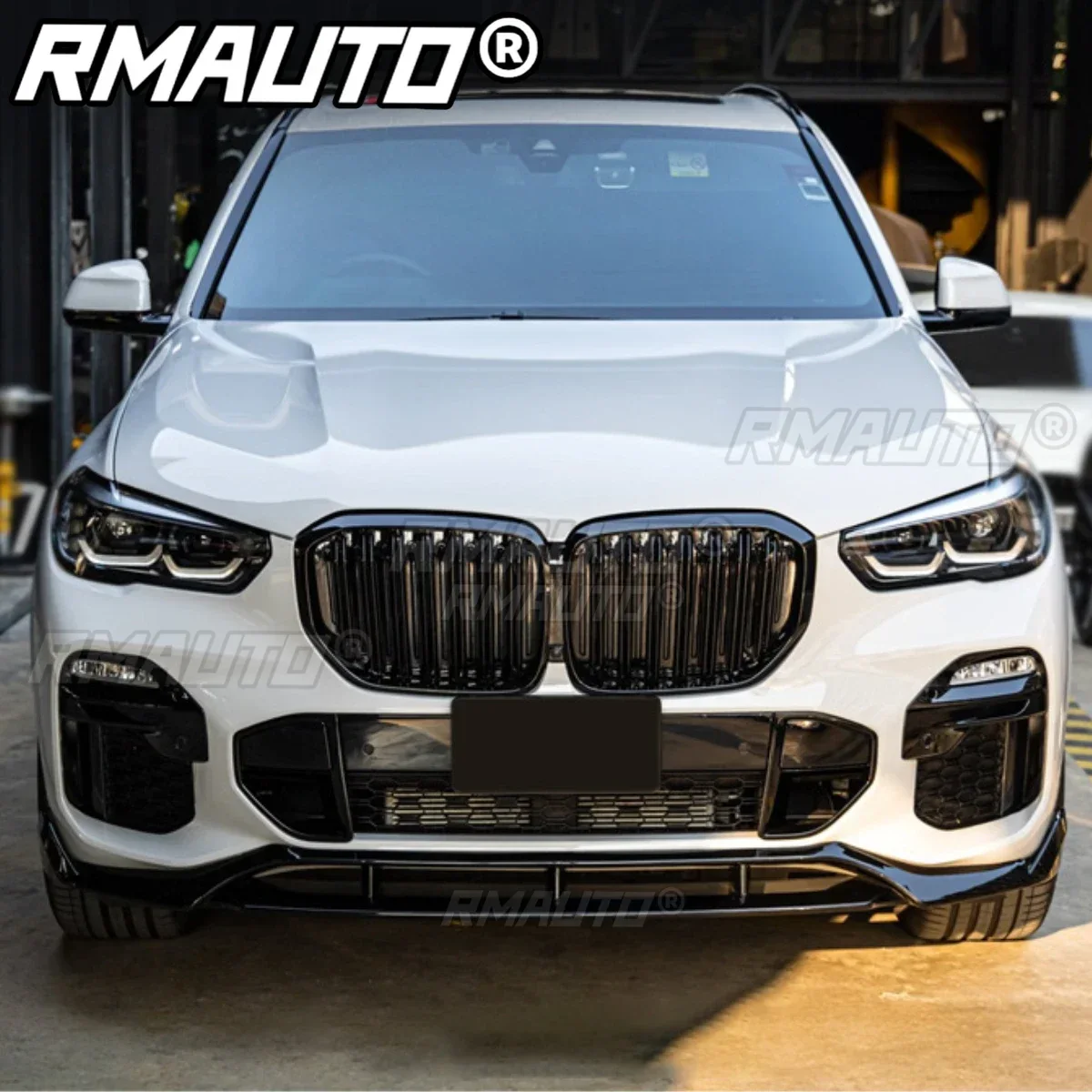 RMAUTO Carbon Fiber Front Bumper Lip Splitter Bumper Guard Protector ...