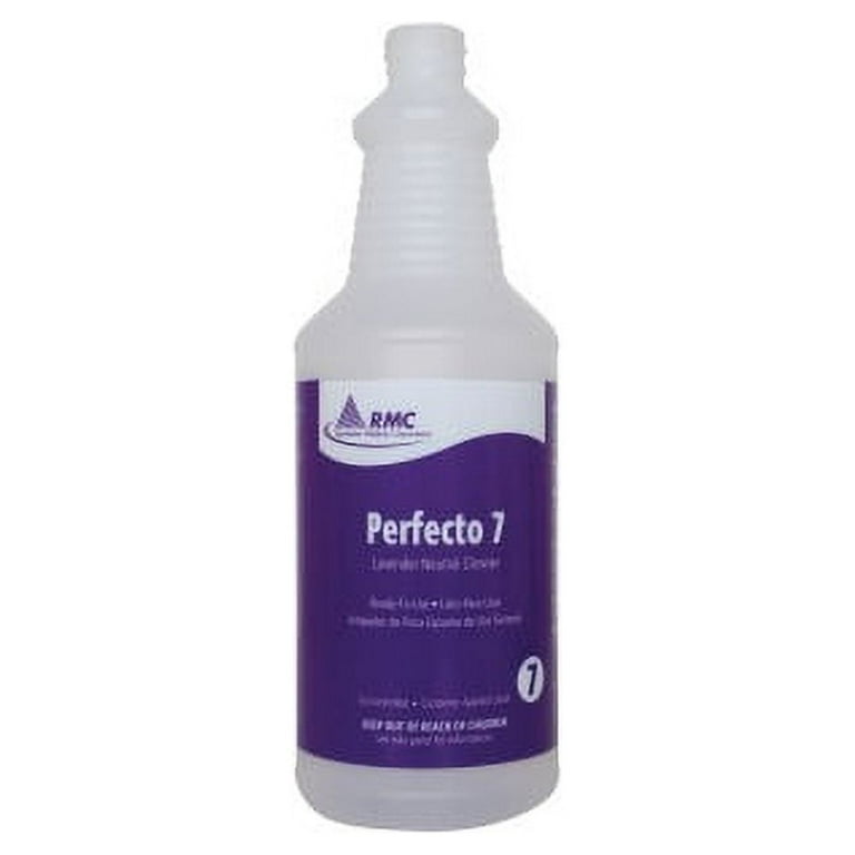 RMC Perfecto 7 Lavender Neutral Cleaner Bottle - 1 Each - Purple RMC Perfecto 7 Lavender Neutral Cleaner Bottle - 1 Each - Purple