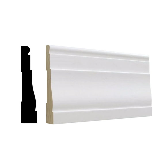 RMC 445 11/16 in.D x 3 1/4 in. W x 85 in. L Primed Finger-Joined Pine Casing Moulding 10-pcs 70 Ft Total