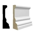 thumbnail image 1 of RMC DEL 1 in.D x 3 1/4 in. W x 99 in. L Primed Finger-Joined Pine Casing Moulding 20-pcs 160 Ft Total, 1 of 4
