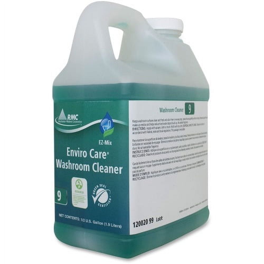 RMC Enviro Care Washroom Cleaner - For Multipurpose - Concentrate - 64.2 fl oz (2 quart) - 4 / Carton - Bio-based, Non-toxic, Phosphate-free - Green RMC Enviro Care Washroom Cleaner - For Multipurpose - Concentrate - 64.2 fl oz (2 quart) - 4 / Carton - Bio-based, Non-toxic, Phosphate-free - Green