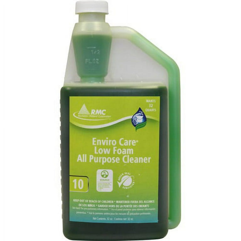 RMC RTU Enviro Care All Purpose Cleaner - Ready-To-Use - 32 fl oz (1 quart) - 1 Each - Bio-based, pH Neutral - Clear Green RMC RTU Enviro Care All Purpose Cleaner - Ready-To-Use - 32 fl oz (1 quart) - 1 Each - Bio-based, pH Neutral - Clear Green