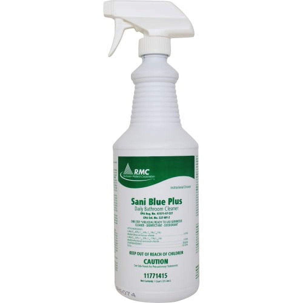 RMC Sani Blue Plus Bathroom Cleaner ReadyToUse 32 fl oz (1 quart