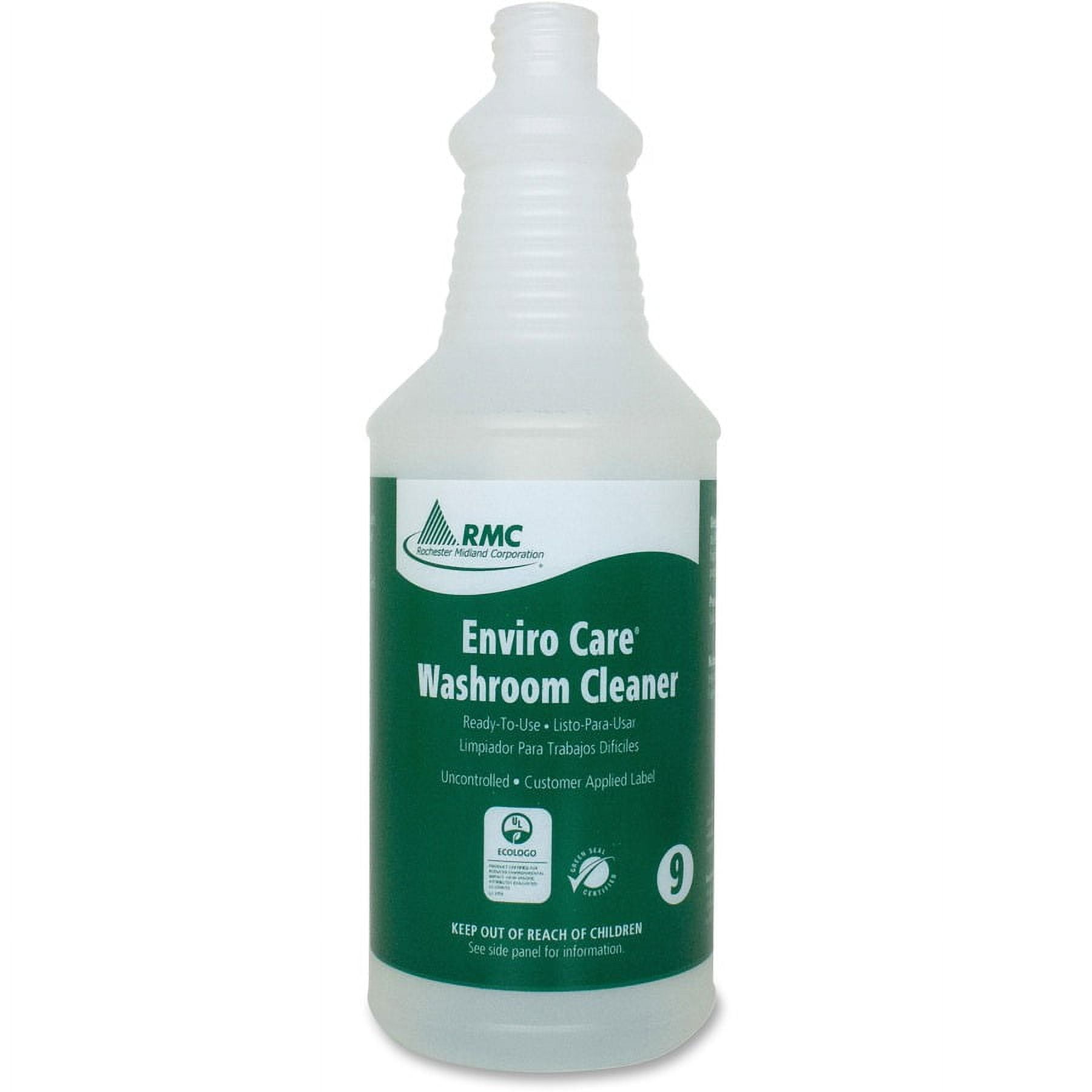 RMC Washroom Cleaner Spray Bottle - Suitable For Cleaning - 1 Each - White RMC Washroom Cleaner Spray Bottle - Suitable For Cleaning - 1 Each - White