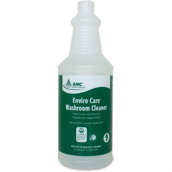 RMC Washroom Cleaner Spray Bottle - Suitable For Cleaning - 1 / Each - White