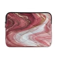 thumbnail image 1 of RMDQTR 13in Laptop Bag Briefcases Computer Inner Bags Computer Bags Laptop Sleeves Work Travel School Bag Burgundy Marble Flow, 1 of 8