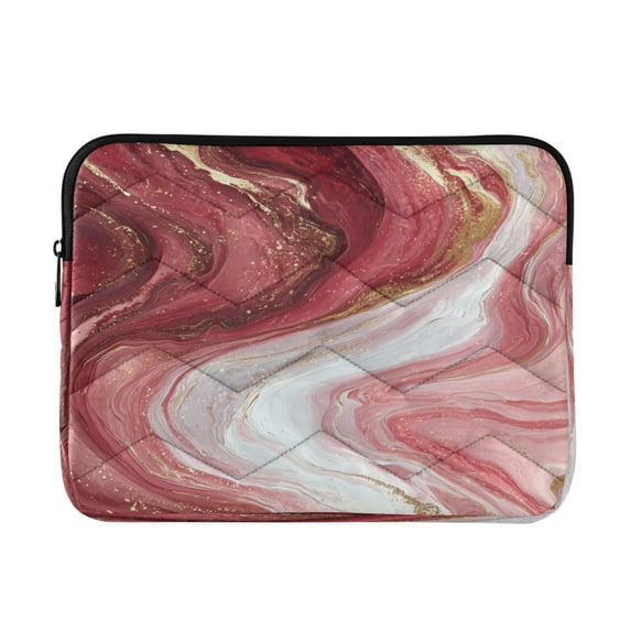 RMDQTR 13in Laptop Bag Briefcases Computer Inner Bags Computer Bags Laptop Sleeves Work Travel School Bag Burgundy Marble Flow