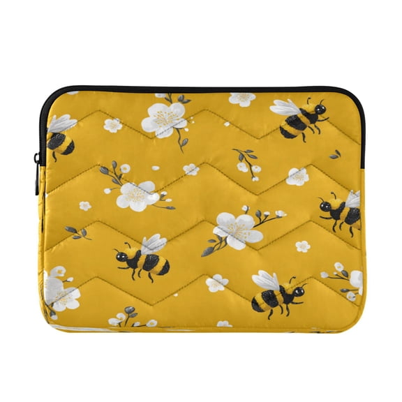RMDQTR 13in Laptop Bag Briefcases Computer Inner Bags Computer Bags Laptop Sleeves Work Travel School Bag Cute Cartoon Bees