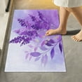 thumbnail image 1 of RMDQTR 16" × 24" Rectangle Shape Bathroom Rugs Plush Toilet Base Mat Soft Rugs Non Slip Absorbent Watercolor Lavender Clip Art, 1 of 9
