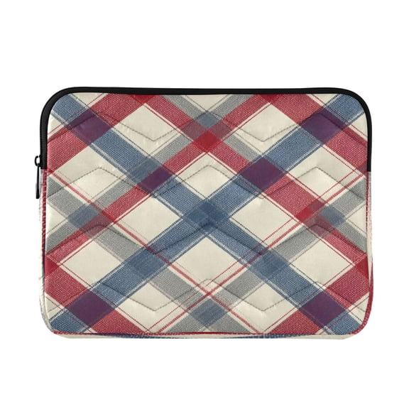 RMDQTR 16in Laptop Bag Briefcases Computer Inner Bags Computer Bags Laptop Sleeves Work Travel School Bag Red-blue Diagonal Lines