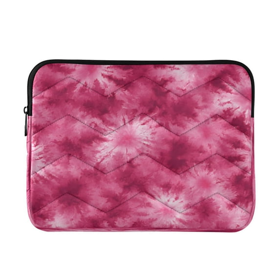 RMDQTR 16in Laptop Bag Briefcases Computer Inner Bags Computer Bags Laptop Sleeves Work Travel School Bag Rose Red Tie-dye Pattern
