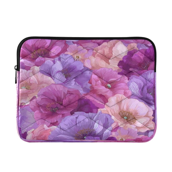 RMDQTR 16in Laptop Bag Briefcases Computer Inner Bags Computer Bags Laptop Sleeves Work Travel School Bag Vibrant Fantasy Rose Pattern
