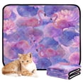 thumbnail image 1 of RMDQTR 3Pack Set of Small Pet Potty Pads Reusable Ultra-Absorbent Pet Training Pads Leak-Proof Pet Pads Elegant Watercolor Flamingos, 1 of 7
