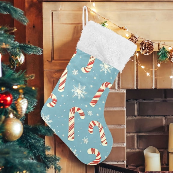RMDQTR Christmas Stockings for Xmas Gifts - Large Size Festive Holiday Decor for Family Christmas Candy