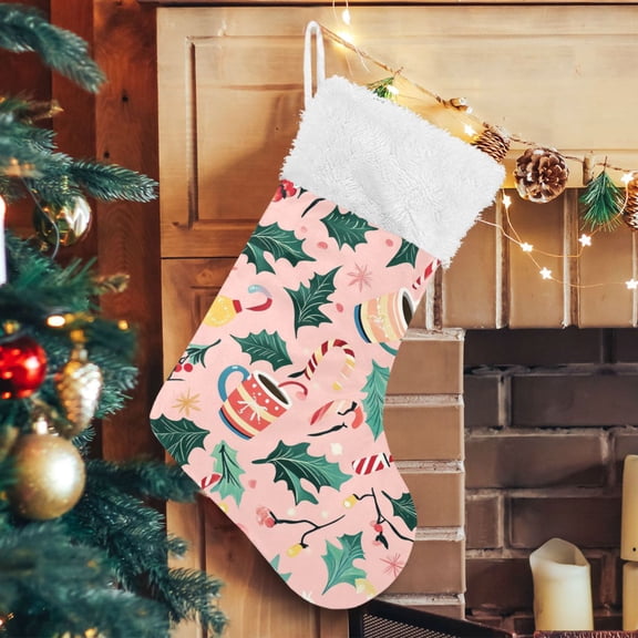 RMDQTR Christmas Stockings for Xmas Gifts - Large Size Festive Holiday Decor for Family Cute Christmas Decorations