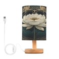 Plug Button Assembly RMDQTR LED Push-Button Switch Warm-Tone Desk Lamp Plug-and-Play No ...