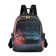 RMDQTR Quilted Backpack Lightweight Casual Daypack with Multi Zipper Pockets for Travel Daily Use Shopping Sports Hyper-realistic Black Racing Car