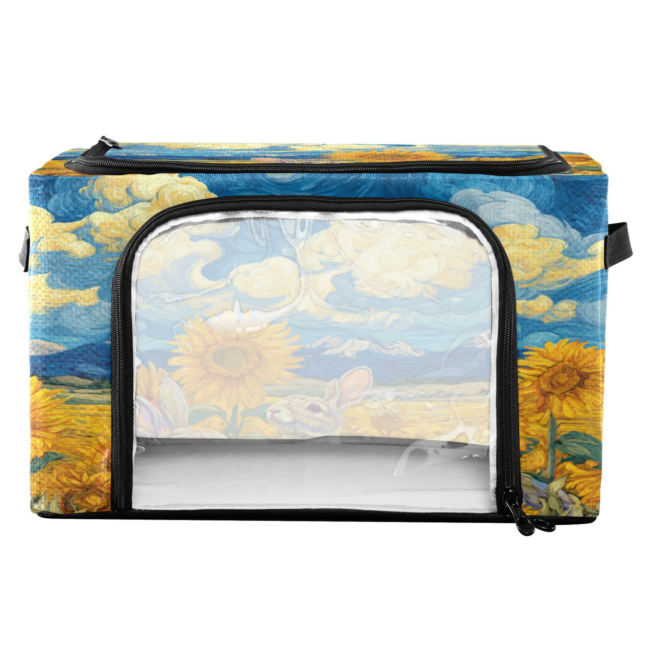 RMDQTR Waterproof Double Opening Foldable Storage Bin with Iron Frame ...