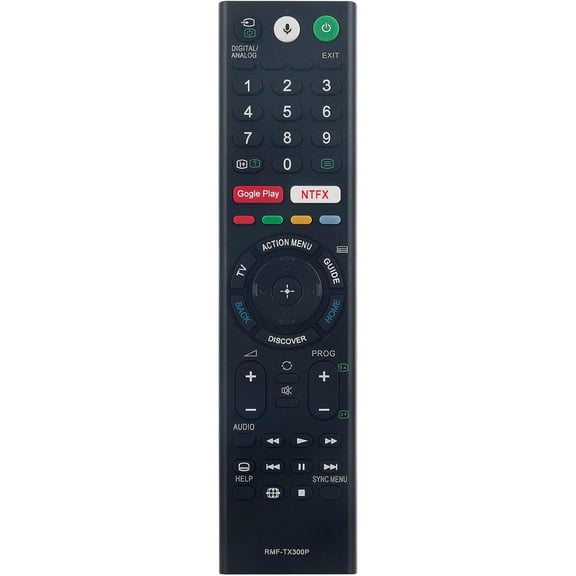 RMF-TX300P Voice Remote Control Commander fit for Smart TV KD-43X8000E KD-43X7500E KD-49X7077F