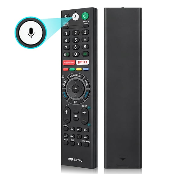 RMF TX310U New Replacement Voice Remote Control for S-ony Bravia 4K Smart TV XBR-43X800G XBR-55X900F XBR-49X800G XBR-49X900F XBR-55A8G XBR-65X800G XBR-55X800G XBR-65X900F XBR-75X800G