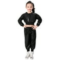 thumbnail image 1 of RMGVDSD 2Pcs Girls Outfits Toddler Kids Girls Clothes Zip Up Cropped Sequin Jacket Coat Pants Set 80S 90S Party Carnival Outfits Classic Outfits Set, 1 of 6