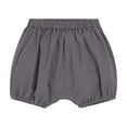 thumbnail image 1 of RMGVDSD Baby Girls Boys Bloomers Toddler Baby Cute Bloomer Shorts Solid Color Loose Basic Summer Plain Bloomers Shorts 2-3 Years/Grey, 1 of 2
