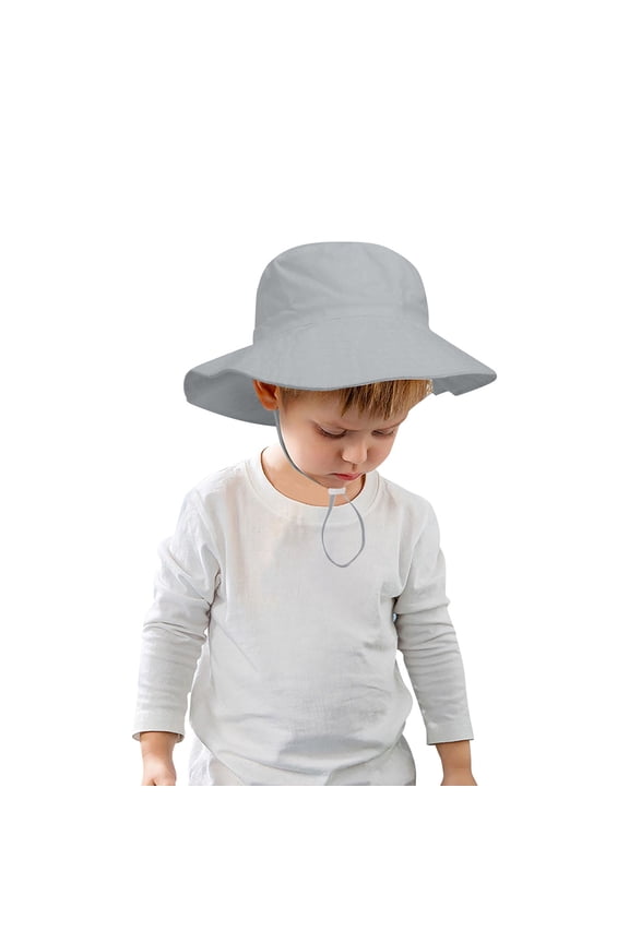 Baby Girls Summer Hat Baby Sun Hat For Boy Girl Toddler Summer Bucket Hat Kids Sun Protection Beach Hat Baby Hats Wide Brim Bucket Hats 0-8 Months