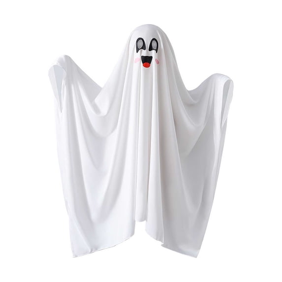 RMGVDSD Baby Halloween Outfits Hallowmas Boys Romper Jumpsuit With Cape Cute Toddler Party Dress Up Outfit Holiday Ghost Outfit White Capes Comfort Versatile 1-3 Years