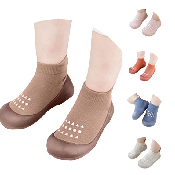 RMGVDSD Baby Sock Shoes Baby Walking Shoes Breathable Non- Slippers With Soft Rubber Sole Baby Boys Girls Shoes Sneakers