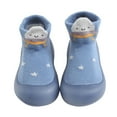 thumbnail image 1 of RMGVDSD Baby Sock Shoes Boys Girls Shoes Non- Soft Sole Slippers Toddler First Walking Shoes Baby Girl Boy -On Sneakers Socks Shoes 3-3.5 Years, 1 of 5