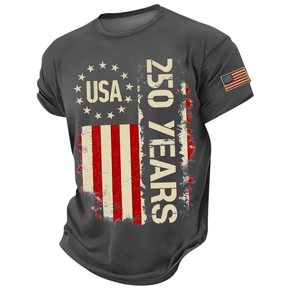 RMGVDSD Boys 4th Of July USA Shirt American Flag Patriotic T-Shirts Independence Day Outfit For Kids Short Sleeve Crewneck T Shirts Casual Tops 2-3 Years