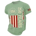 thumbnail image 1 of RMGVDSD Boys 4th Of July USA Shirt American Flag Patriotic T-Shirts Independence Day Outfit For Kids Short Sleeve Crewneck T Shirts Casual Tops 4-5 Years, 1 of 5