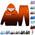 thumbnail image 1 of RMGVDSD Boys Clothes 2Pcs Outfits Letter Graphic Hoodie Sweatshirts And Sweatpants Suit Kids Hooded Tracksuit Jogger Sets Casual Wear 7-8 Years, 1 of 7