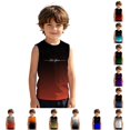 thumbnail image 1 of RMGVDSD Boys Gradient Color Sleeveless Tank Tops Soft Breathable Casual Summer T-Shirts Kids Basic Tee Shirts For Kids 5-6 Years, 1 of 4